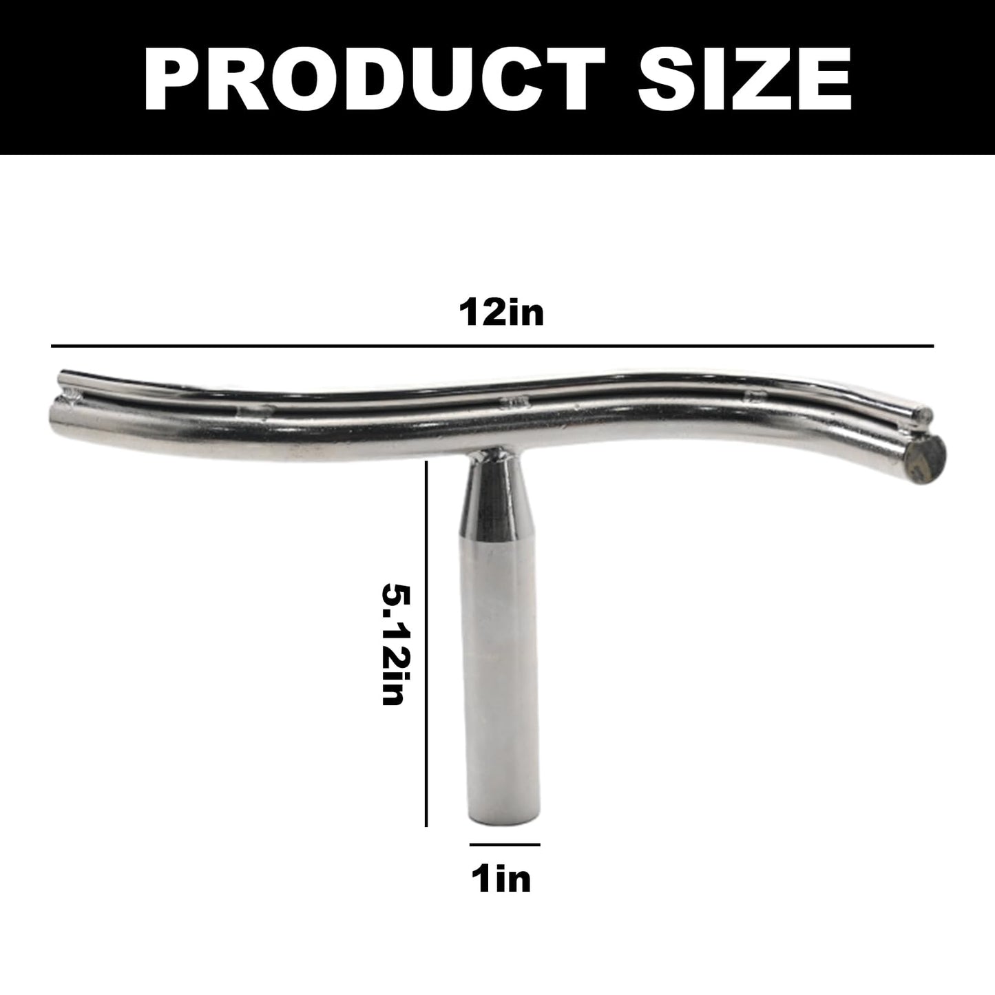 Vkinman Curved Lathe Tool Rest 1 Inch Diameter Post for Woodworking Wood Turning Lathe Turning Tool DIY Lathe Accessories