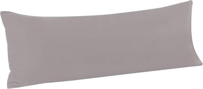 FLXXIE Body Pillow Cover - Super Soft Microfiber | 20x54 Envelope Closure, Wrinkle & Stain Resistant - Smoky Grey