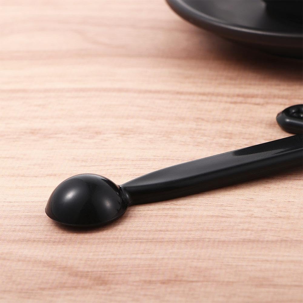 2 Pcs Coffee Machine Cleaning Brush with Spoon Tool Set for Home Kitchen