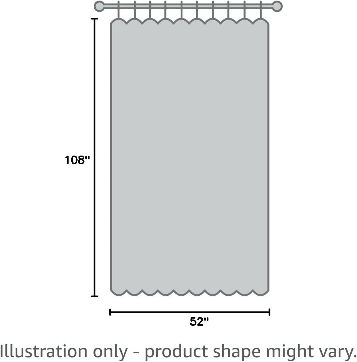 MIULEE Blackout Curtains - 100% Thermal Insulated Linen Texture - Seafoam Green | 52x108 Inch (2 Panels)