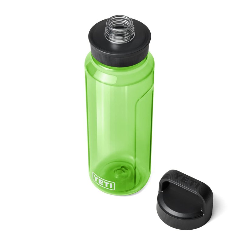 YETI Yonder 1L/34 oz Water Bottle with Leakproof Yonder Chug Cap, Canopy Green