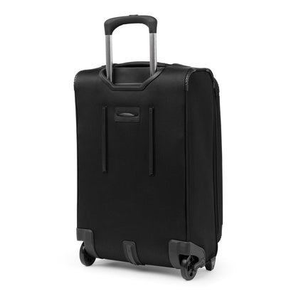 Travelpro Crew Classic Lightweight Softside Expandable Carry on Luggage, 2 Wheel Upright Rollaboard Suitcase, Men and Women, Carry On 22-Inch, Black