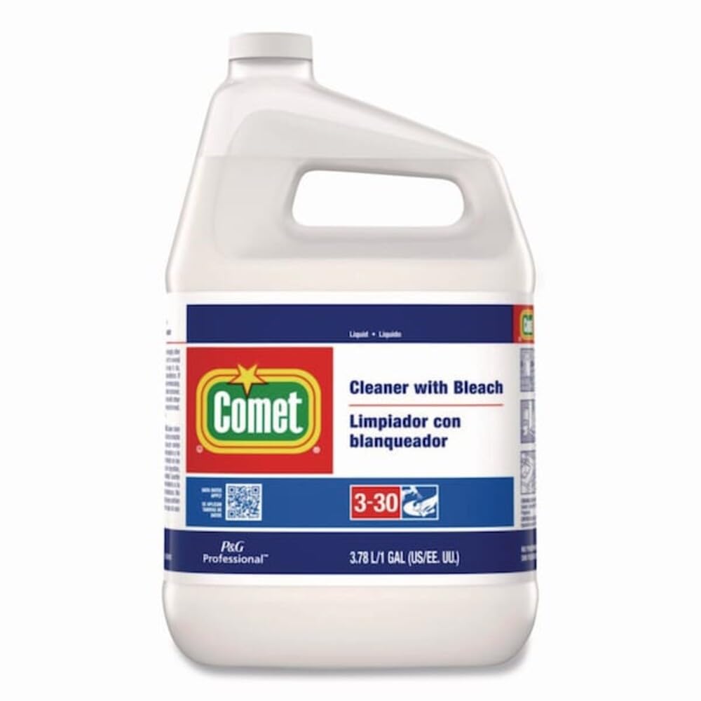 Comet 02291 Cleaner with Bleach Liquid One Gallon Bottle