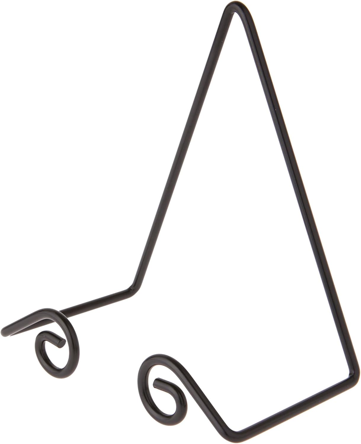 Bard's Black Wall Mountable Platter Hanger, 7" H x 5.5" W x 3.5" D for 9.5" - 10.5" Platters