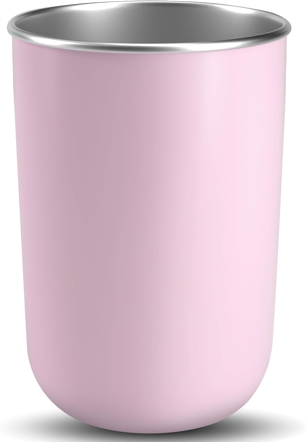 12 oz Stainless Steel Mouth wash Cup Toothbrush Cup Stainless Steel Small Children Cups for HomeBPA-Free Insulated