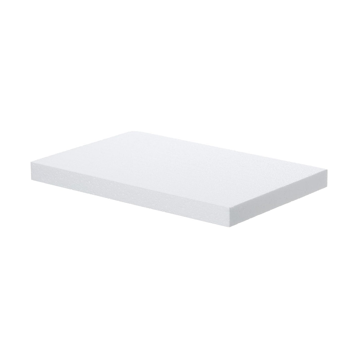 Crafare 12X8X1 Inch Craft Foam Blocks 4 Pack Polystyrene Foam Sheet Rectangle Foam Blocks for Arts School Projects Sculptures Floral Arrangements Modeling and Centerpieces
