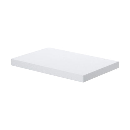 Crafare 12X8X1 Inch Craft Foam Blocks 4 Pack Polystyrene Foam Sheet Rectangle Foam Blocks for Arts School Projects Sculptures Floral Arrangements Modeling and Centerpieces