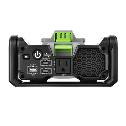 EGO POWER+ Portable Inverter, 400W, Power Inverter Generator, Quiet. Battery and Charger Not Included - PAD5000