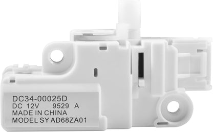 DC34-00025D DC12V Door Lock Switch for Samsung Washing Machines, Replacement Parts for Various Models