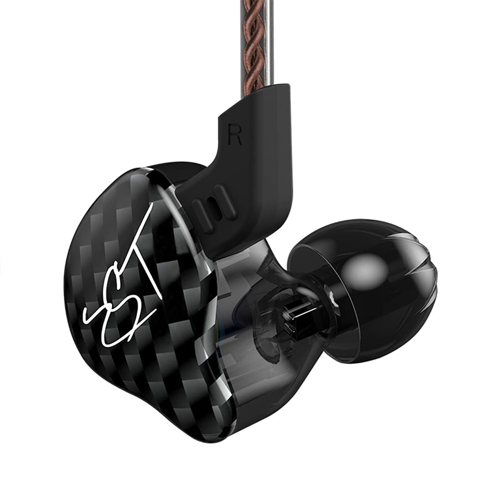 KZ ZST 1BA 1DD in Ear Earphone Clear HiFi Monitor Earbuds Wired Sport Gaming Earphone for Musician Singer Audiophile