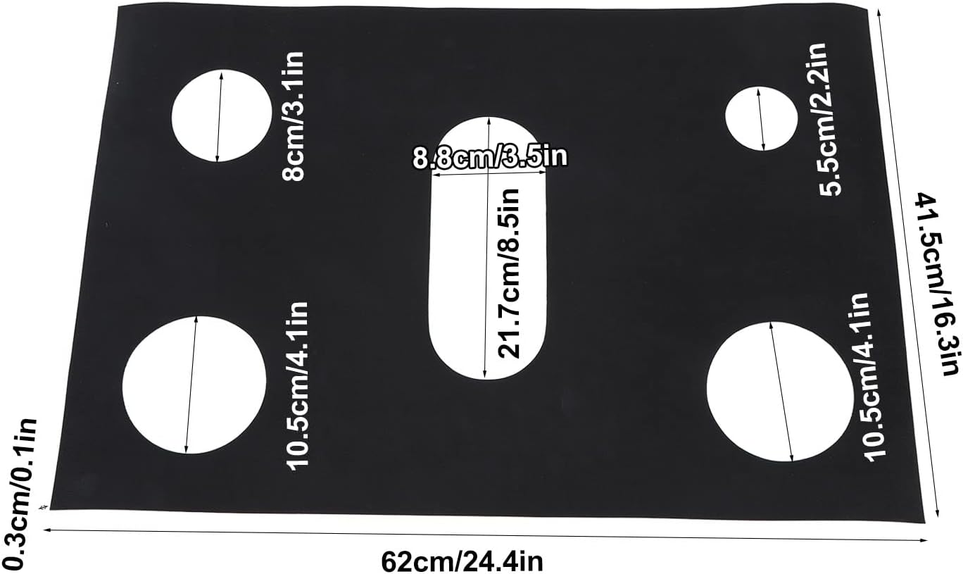 Stove Top Cover Protector, Heat Resistant Grill Mats Outdoor, PTFE Reusable Washable Heat Resistant Gas Stove Liner