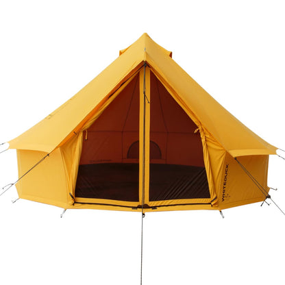 WHITEDUCK Regatta Canvas Bell Tent - w/StoveJack, Waterproof, 4 Season Luxury Camping and Glamping Yurt Tent Outdoor (16.5' (5M), Water Repellent, Tuscan Sun)