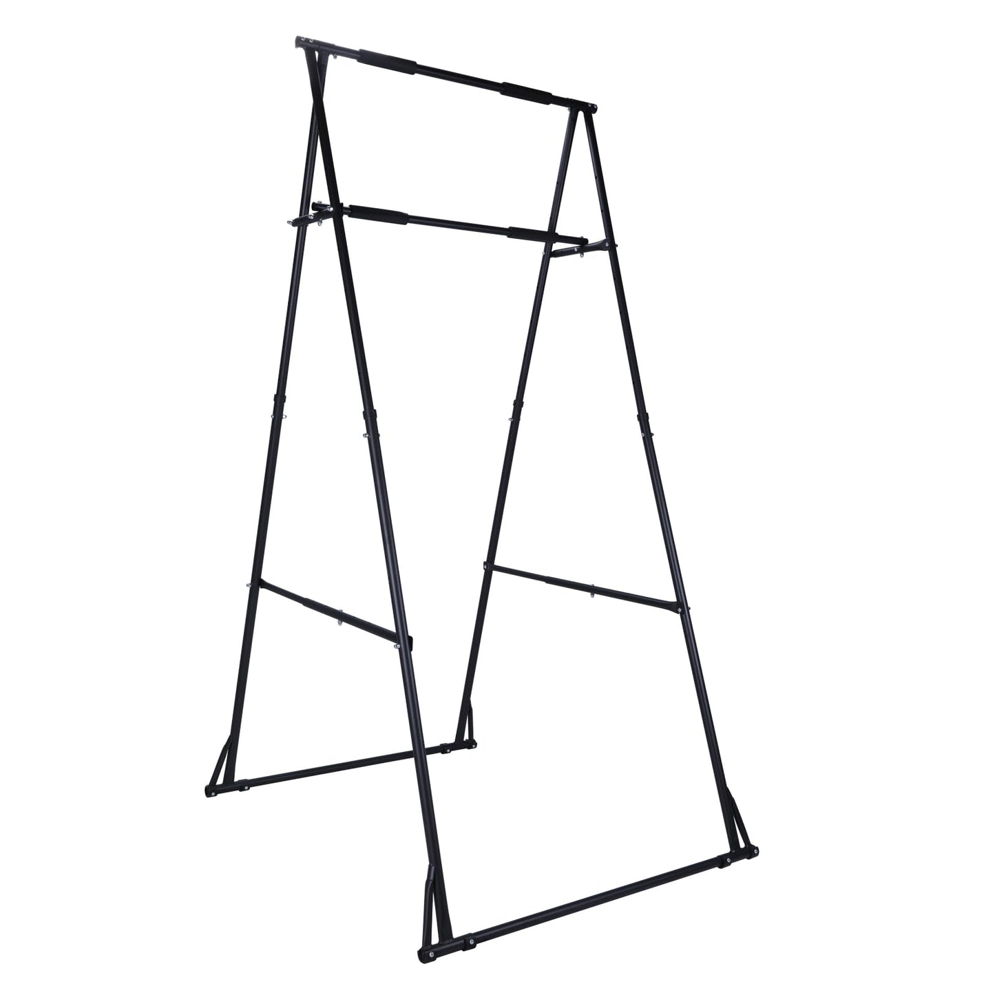 Generic Foldable Pullup Fitness Equipment Adjustable Multifunctional Exercise Rack for Home Gym Strength Training