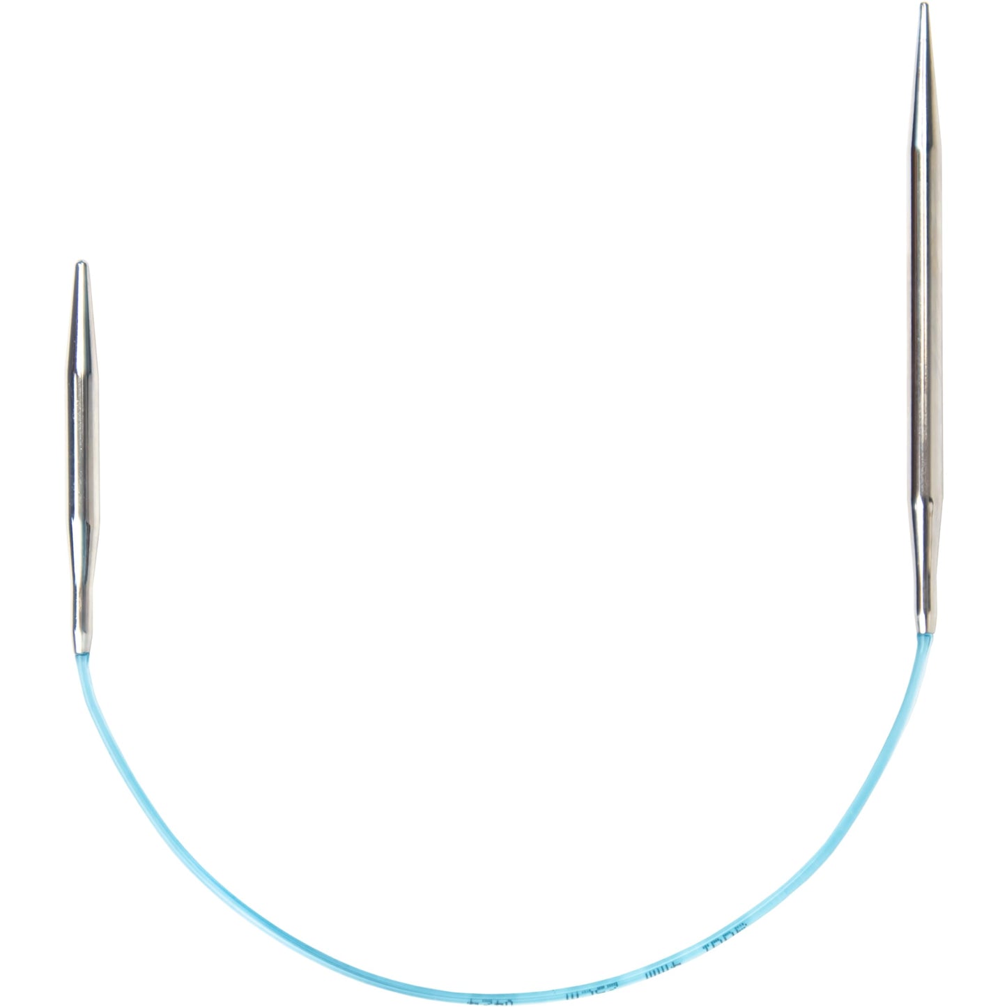 skacel by addi EasyKnit Rocket Circular Knitting Needles, 10 Inch (25 cm) Short Plated Brass Round Needle Set with Flexible Nylon Cord, 3 mm (US Size 2)