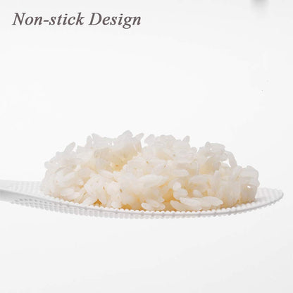 Rice Spoon Paddle Standing, 2 Pack Non Stick Rice Scooper Professional Rice Spatula Potato Cooker Server
