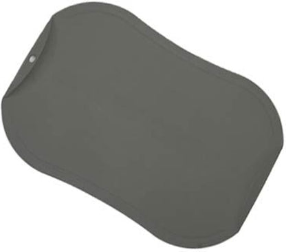 doblé Non-Scratch Flexible Cutting Board, Medium (13.5" x 9.3"), Space Gray, Dishwasher Safe