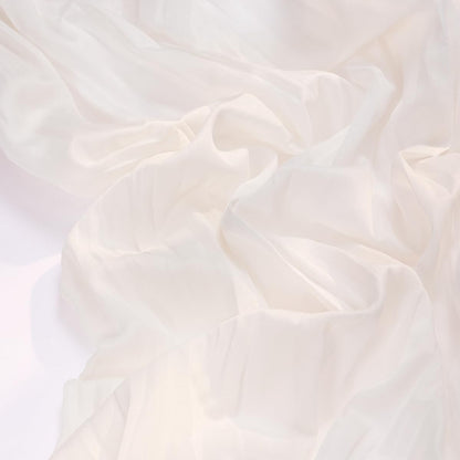 Socomi Cheesecloth Table Runner - 6pcs Ivory White Boho Rustic 120 Inch for Weddings & Events