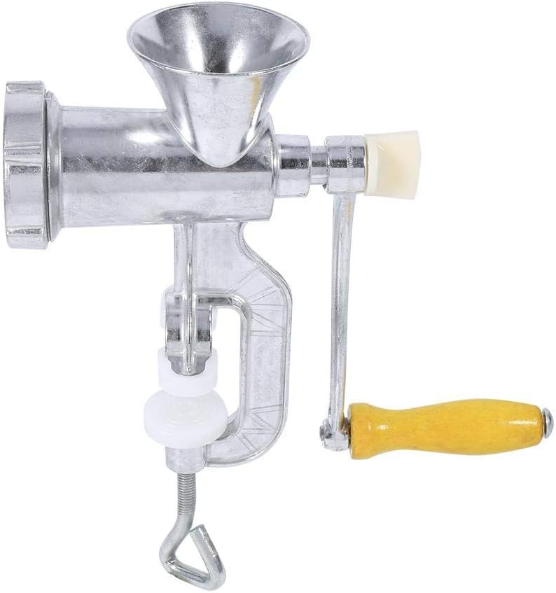 Meat Grinder, Manual Meat Mincer, Kitchen Mincer Metal for Butcher Sausage Tool, Home Kitchen Accessory