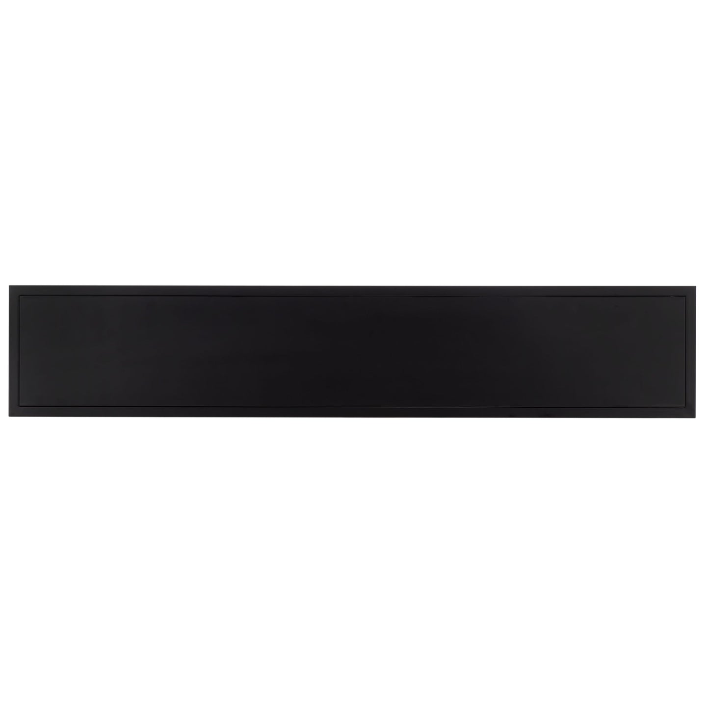 SAFAVIEH Couture Collection - Hodge Black Metal Console Table with 3 Shelves, Modern Minimalist Storage & Display (SFV9559A)