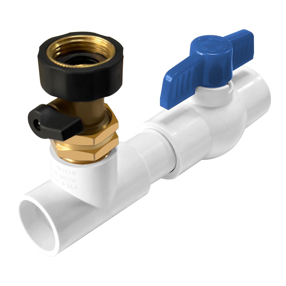 WESUA 3/4 Garden Pipe Fitting AC Drain Line Cleaner Tool,AC Drain Line Unclogger,Quickly and Effectively Unclog condensate Water blockages