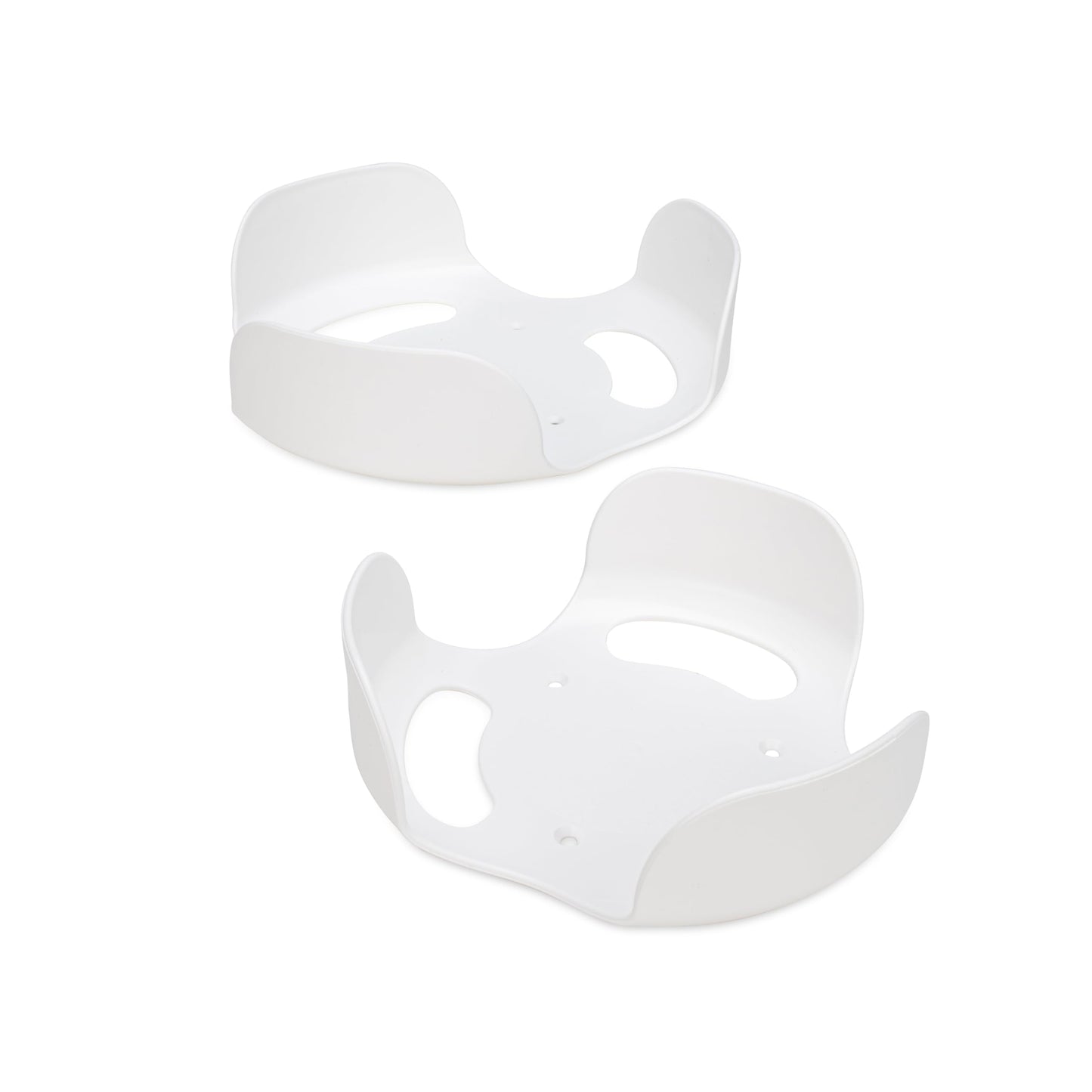 Camco Stack-A-Plate Holder | 2 Different Sizes of Plate Holders | One Plate Holder Fits Plates Up to 7.25” & Other Dish Holder Fits Plates Up to 10.25” | Great for Travel, RV Storage & More (43601)