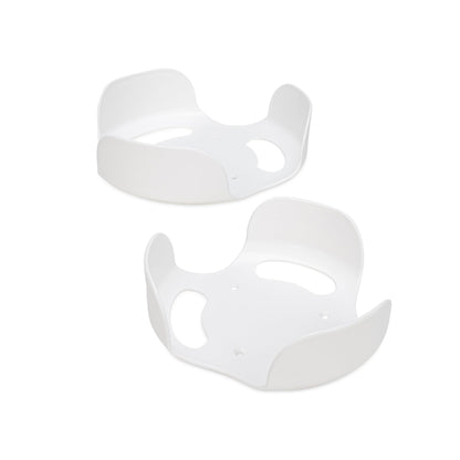 Camco Stack-A-Plate Holder | 2 Different Sizes of Plate Holders | One Plate Holder Fits Plates Up to 7.25” & Other Dish Holder Fits Plates Up to 10.25” | Great for Travel, RV Storage & More (43601)