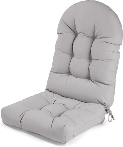 Cushion,44 Inches Adirondack Chair Waterproof High Back Outdoor Chair Cushions with Non-Slip Bottom,High Back Patio