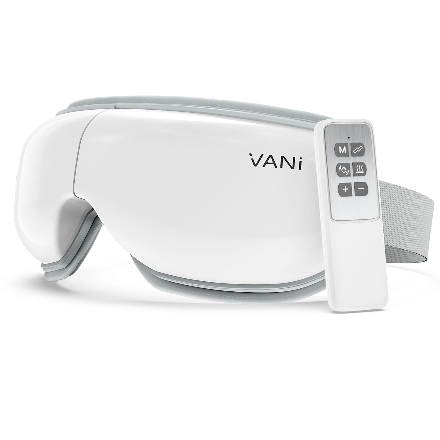 VANI Eye Massager with Heat, Father's Day/Birthday Gifts for Women/Men/Mom/Dad, Eye Massager for Migraines, Heated Eye Mask Massager Reduce Eye Strain, Dark Circles and Dry Eyes