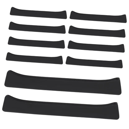 Yardenfun 10pcs Axe Blade Protective Cover Stretchable Moisture-Resistant Sheath for Camping and Wood Chopping Compatible Axe Safeguards Sharpness for Outdoor Use