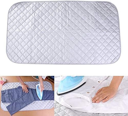 True & Tidy Steam and Ironing Mat, Instantly Transforms Flat Surfaces into Convenient Ironing Board, MAT-100