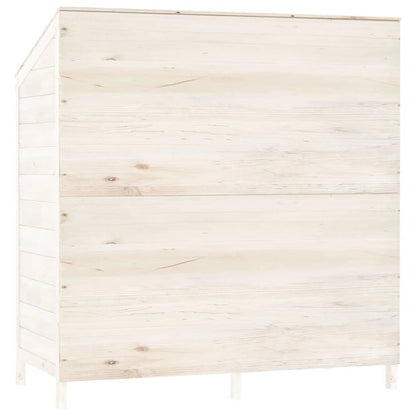 Outdoor Garden Shed 40.2 x 20.5 x 44.1 inch Wooden Storage Cabinet for Backyard Patio Lawn Tools Organization