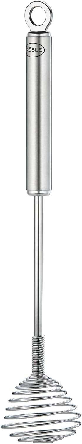 Roesle Stainless Steel Twirl Whisk, 10.6-inch