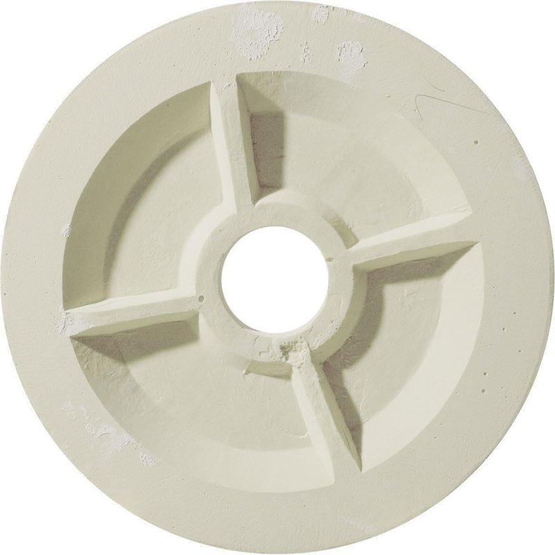 Ekena Millwork CM18VL 18-Inch OD x 3 1/2-Inch ID x 1-Inch P Valletta Ceiling Medallion