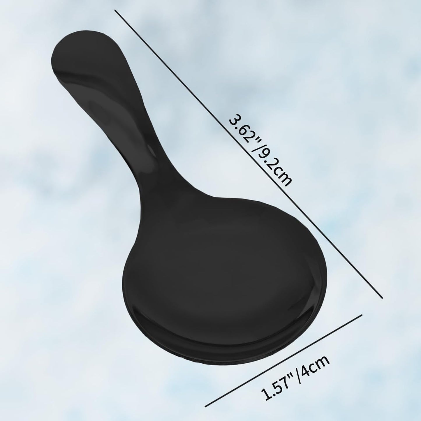 5 Pack Stainless Steel Mini Spoons, Ice Cream Spoon Short Handle, Perfect for Condiments and Desserts