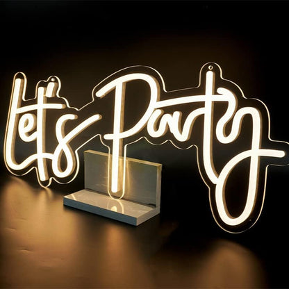Ulalaza Better Together LED Neon Sign Night Light for Wall Party Décor Bedroom Room Bar Wedding Home Birthday Art Decoration Christmas with USB Chain Light modulator 5v