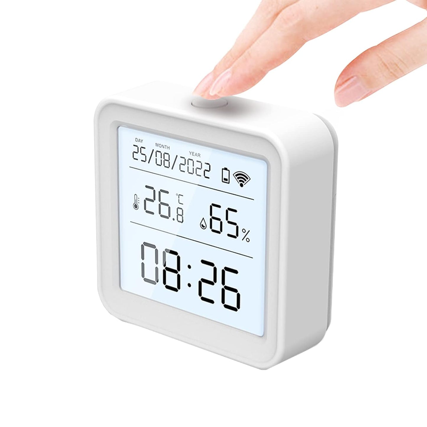 eMylo Temperature Sensor, Zigbee Humidity Sensor for Remote Monitoring, Compatible with Alexa and Google Home