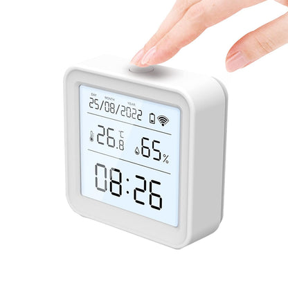 eMylo Temperature Sensor, Zigbee Humidity Sensor for Remote Monitoring, Compatible with Alexa and Google Home