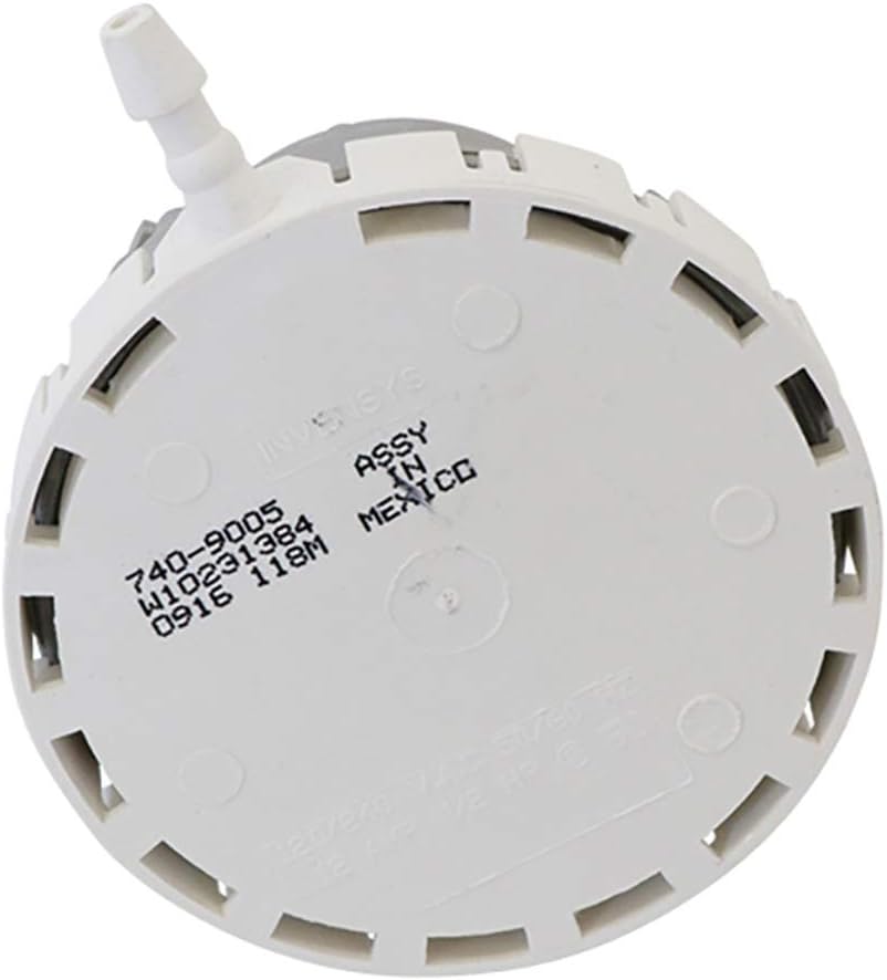 Endurance Pro W10335056 Water Level Pressure Switch Replacement for Whirlpool Washing Machine, AP4566382