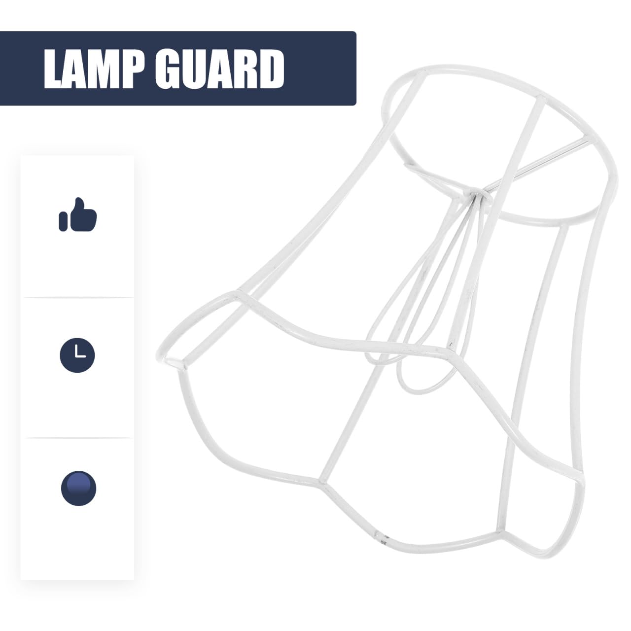 HOLIDYOYO Multi-Functional Lampshade Frame for E27 Bulb Diy Wire Lamp Shade Stand Compatible with Table Lamps and Pendant Lights Minimalist Metal Cage for Home Lighting