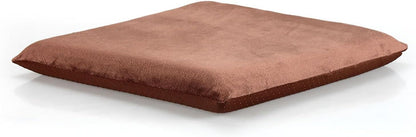18x18 Augld Square Chair Seat Cushion Memory Foam Chair Cushion for Kitchen, Dining,Office or Car in Coffee