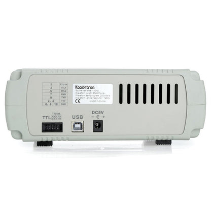 Koolertron Upgraded 15MHz DDS Signal Generator Counter,High Precision Dual-Channel Arbitrary Waveform Function Generator Frequency Meter 200MSa/s (15MHz)