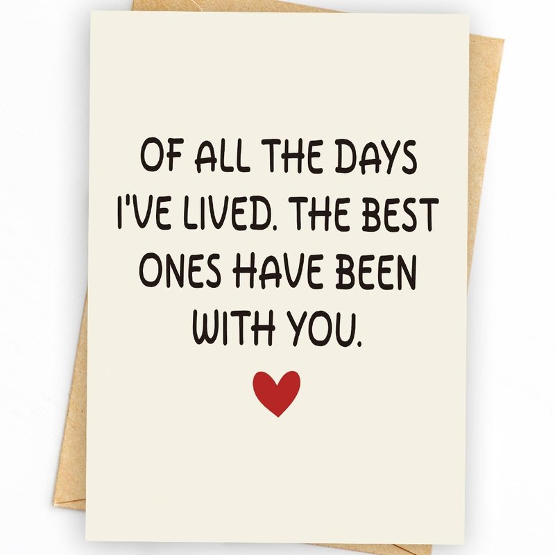 WowBefun Anniversary Card | Happy Anniversary Card & Gifts for Women, Men, Wife, Husband, Him, and Her | Valentine Day Gifts, Card, or Decorations | Wedding