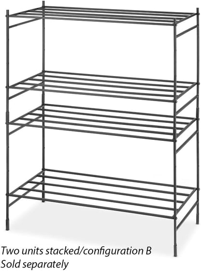 2-Tier Whitmor Modular Stacker Shelf