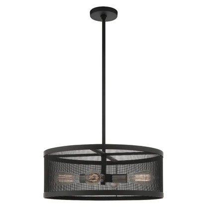 Livex Lighting 4 Light Brushed Nickel Chandelier