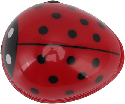 Mini Desktop Vacuum Cleaner Cartoon Ladybug Sweeper Handheld Vacuum for Cute Red Ladybird Shape
