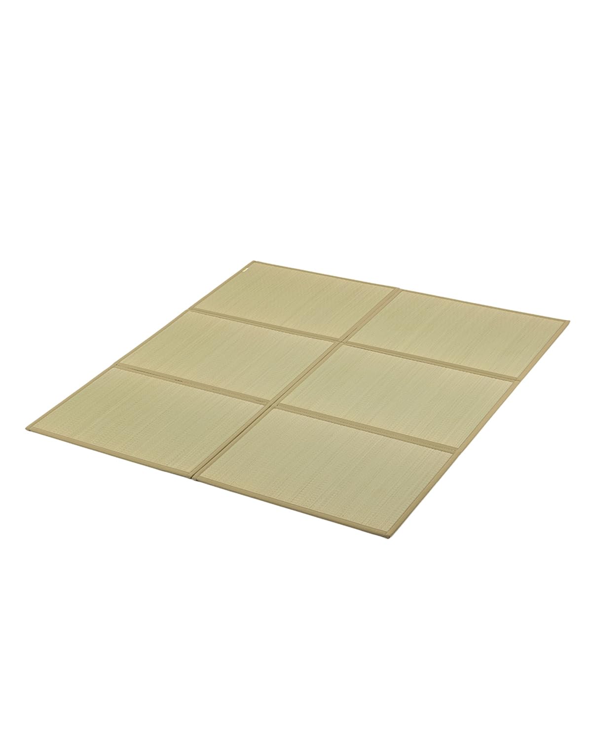 FULI Japanese Tatami Mattress, Foldable Igusa Rush Grass Tatami Rug, Natural Japanese Floor Mattress Mat Made in Japan, King