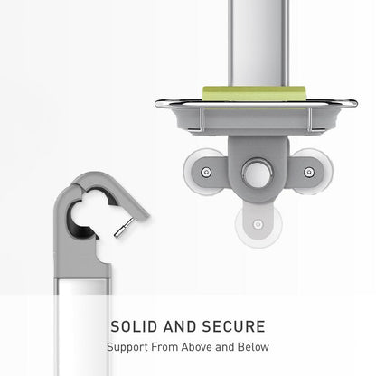 simplehuman Adjustable and Extendable Shower Caddy XL, Stainless Steel and Anodized Aluminum