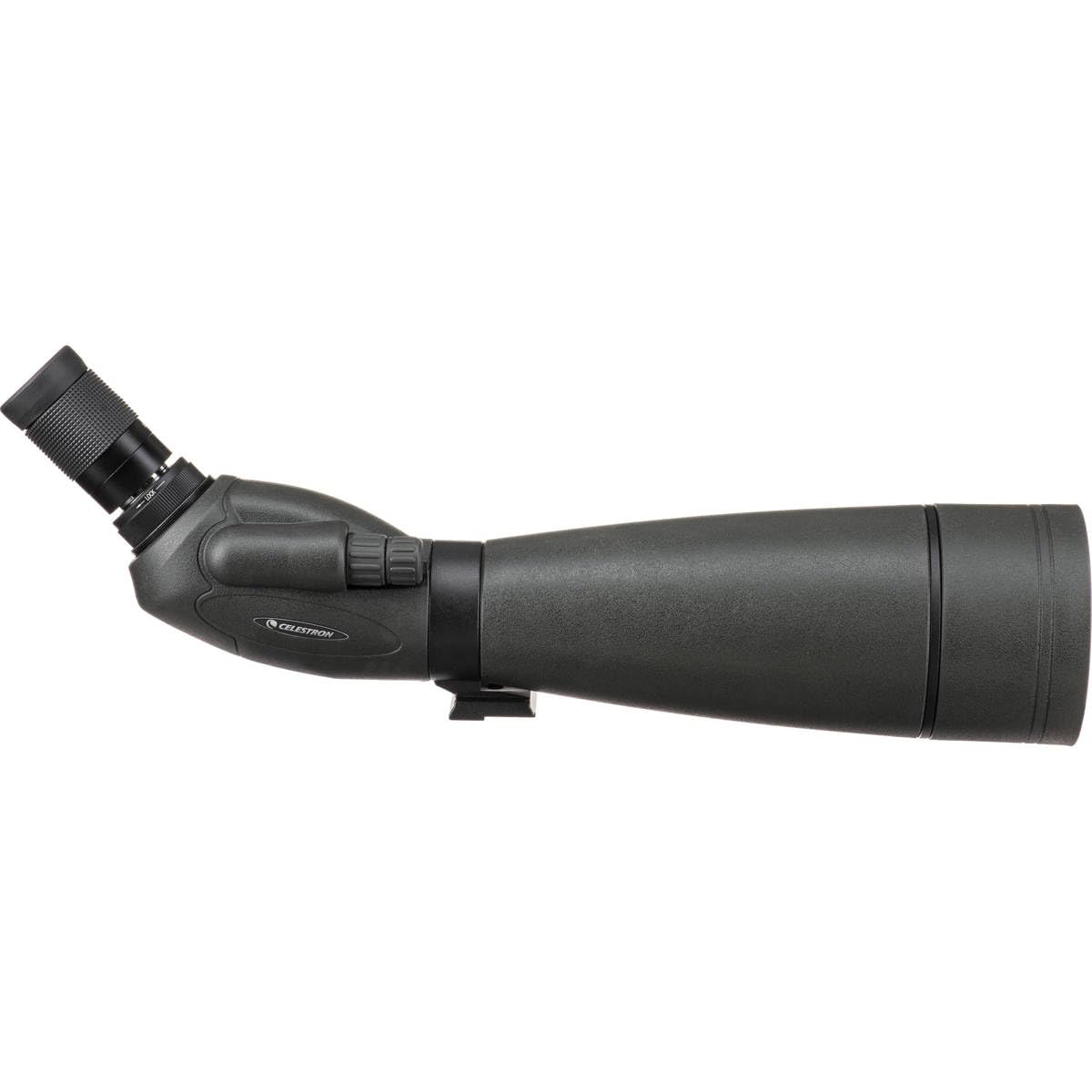 Celestron - TrailSeeker 100 Spotting Scope - 22-67x Zoom - Extra-Large 100mm Objective for Maximum Light Gathering - Fully Multi-Coated XLT Optics - Dual Focus - Long-Distance & Low-Light Viewing