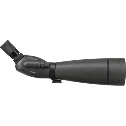 Celestron - TrailSeeker 100 Spotting Scope - 22-67x Zoom - Extra-Large 100mm Objective for Maximum Light Gathering - Fully Multi-Coated XLT Optics - Dual Focus - Long-Distance & Low-Light Viewing
