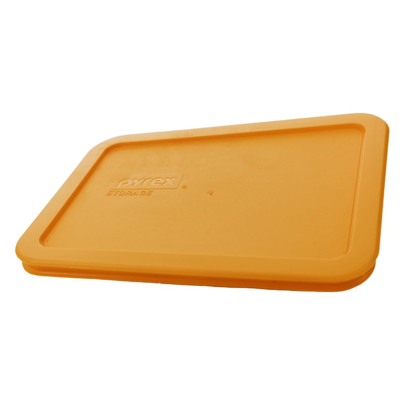 Pyrex 7210-PC 3-Cup Lemon Drop Yellow Food Storage Replacement Lid - Made in USA